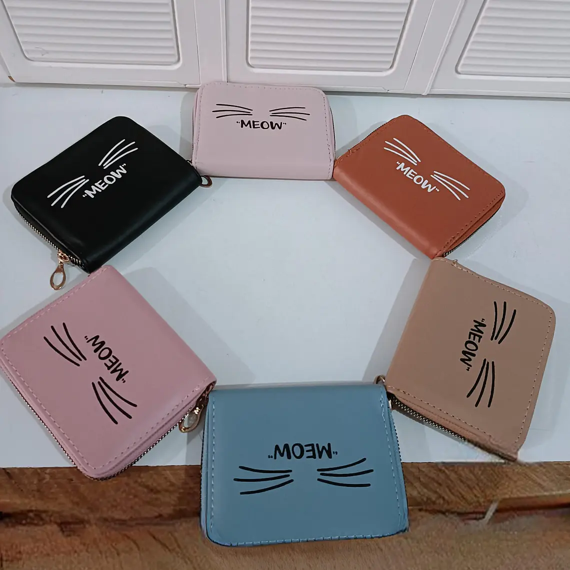 CARTERITA MONEDERO MEOW MOD# SM15-226 9