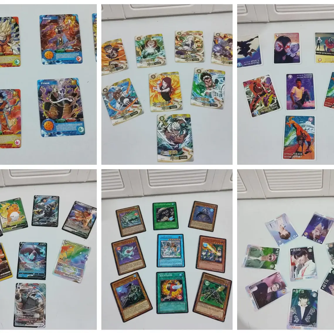 TARJETAS DE COLECCION DIF. DISEÑOS 1