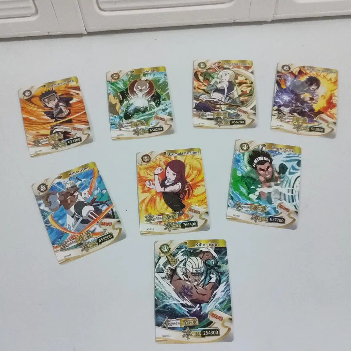 TARJETAS DE COLECCION DIF. DISEÑOS 16