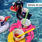 PAQ. DE PORTA VASOS FLOTANTES PARA ALBERCA/JUGUETE INFLABLE - Miniatura 2