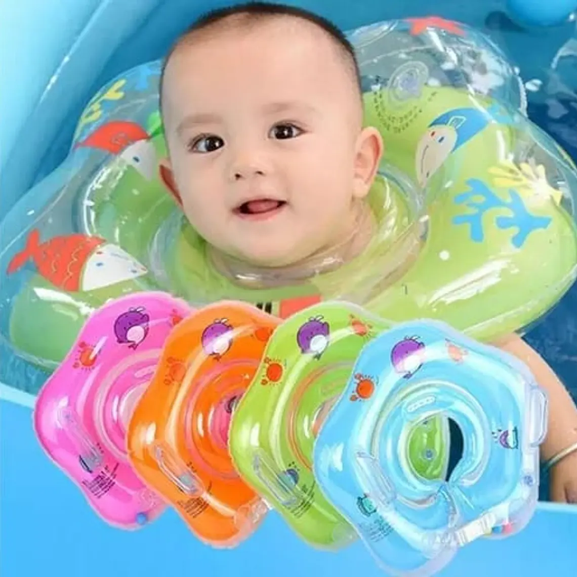 INFLABLE/SALVAVIDAS CUELLO ANILLO PARA BEBÉS MOD# 1447-5 1