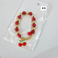 PULSERAS DE ORO LAMINADO DISEÑO FRESA Y CEREZA 🍒 🍓 - Miniatura 6