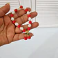 PULSERAS DE ORO LAMINADO DISEÑO FRESA Y CEREZA 🍒 🍓 - Miniatura 15