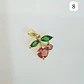 DIJES DE ORO LAMINADO DISEÑO FRESAS Y CERRZAS🍒🍓 - Miniatura 11