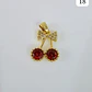 DIJES DE ORO LAMINADO DISEÑO FRESAS Y CERRZAS🍒🍓 - Miniatura 19