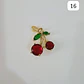 DIJES DE ORO LAMINADO DISEÑO FRESAS Y CERRZAS🍒🍓 - Miniatura 21