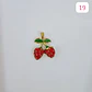 DIJES DE ORO LAMINADO DISEÑO FRESAS Y CERRZAS🍒🍓 - Miniatura 22
