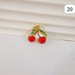 DIJES DE ORO LAMINADO DISEÑO FRESAS Y CERRZAS🍒🍓 - Miniatura 23