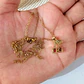 CADENITA CON DIJE DE ORO LAMINADO DISEÑO FRESA/🍒 - Miniatura 10