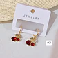 ARETES DE ORO LAMINADO 🍒 DISEÑOS AL AZAR - Miniatura 6