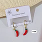 ARETES DE ORO LAMINADO 🍒 DISEÑOS AL AZAR - Miniatura 7