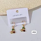 ARETES DE ORO LAMINADO 🍒 DISEÑOS AL AZAR - Miniatura 4