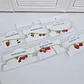 PULSERA DE ORO LAMINADO DISEÑO FRESA Y CEREZA 🍒🍓 - Miniatura 3