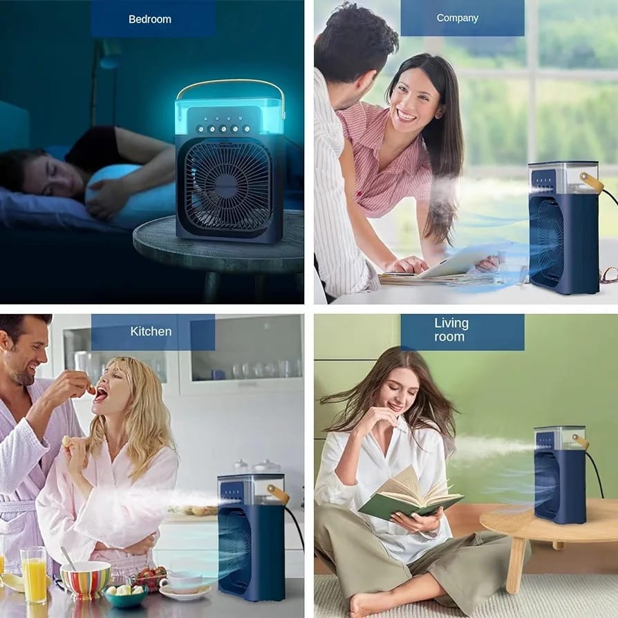 VENTILADOR PORTÁTIL REFRIGERADO POR AGUA MOD# VL001