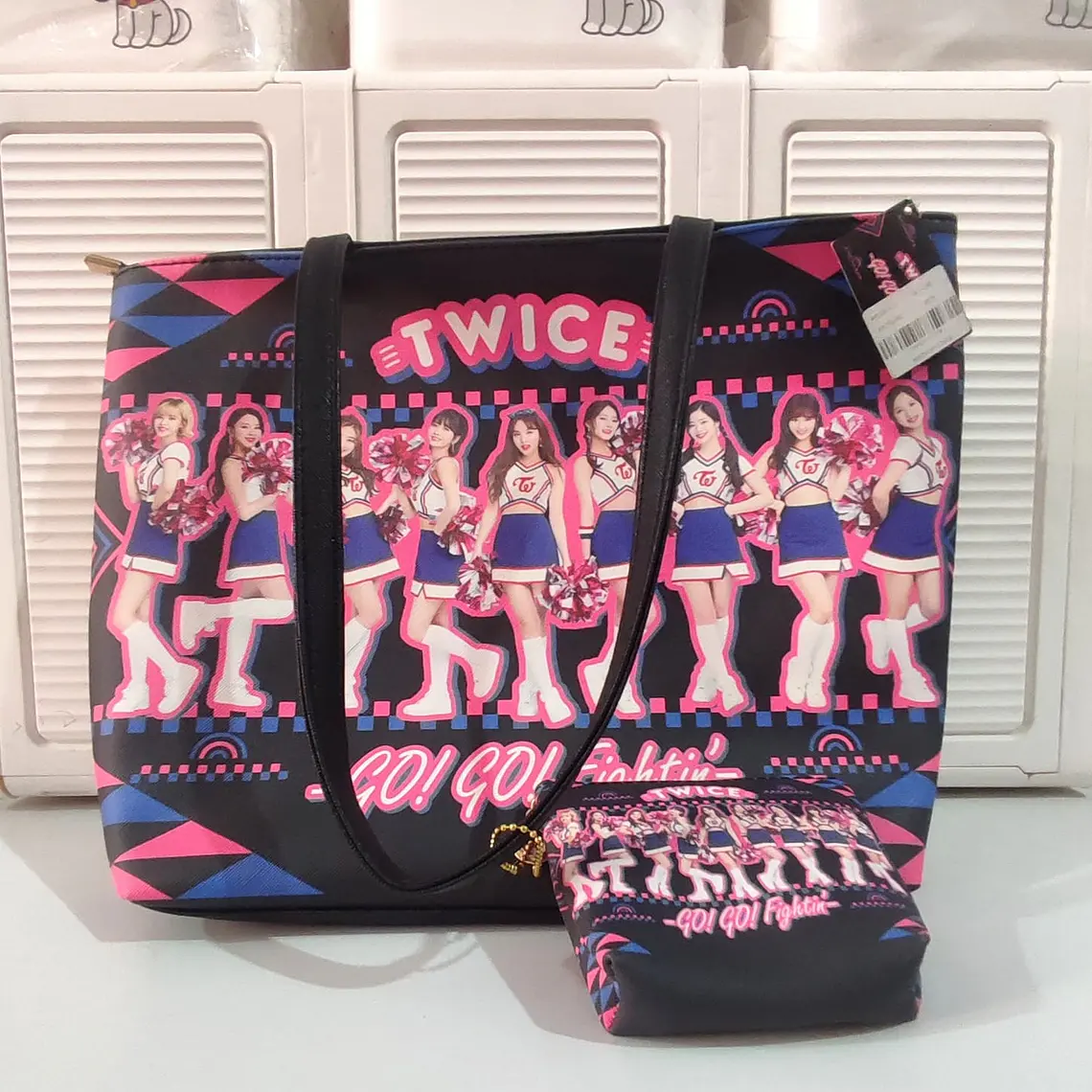 BOLSO BLACK PINK/TWICE MOD# B1-046 3