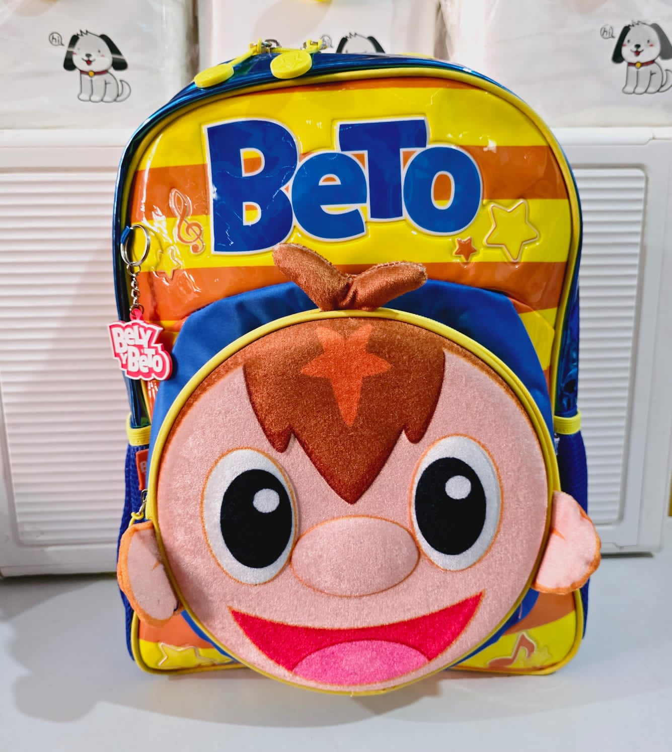 MOCHILA ORIGINAL/PRIMARIA DISEÑO BELY Y BETO MOD# A07BP