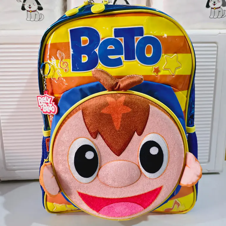 MOCHILA ORIGINAL/PRIMARIA DISEÑO BELY Y BETO MOD# A07BP 1
