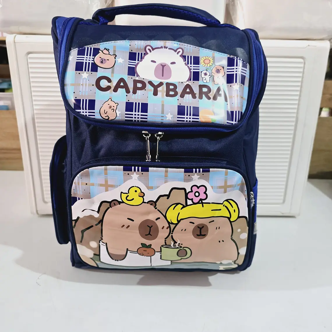 MOCHILA PARA PRIMARIA DISEÑO CAPYBARA MOD# 108 8