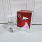 VASO DE VIDRIO CON TAPA DISEÑO VAQUITA DE 300ML MOD# T26-16 - Miniatura 6
