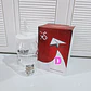 VASO DE VIDRIO CON TAPA DISEÑO VAQUITA DE 300ML MOD# T26-16 - Miniatura 8