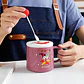🤡TAZA DE CERAMICA CON TAPA DISEÑO PAYASO DE 400ML MOD# JX-T2002🤡 - Miniatura 4