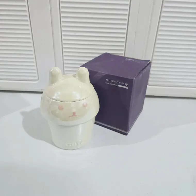 🐰AZUCARERA DE CERAMICA DISEÑO CONEJITO/CUTE DE 400ML MOD# T2-25🐰 4
