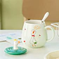 TAZA DE CERAMICA 400ML CON TAPA/DISEÑO PATITO  MOD# TZB-07 - Miniatura 8