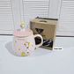 TAZA DE CERAMICA 400ML CON TAPA/DISEÑO PATITO  MOD# TZB-07 - Miniatura 11