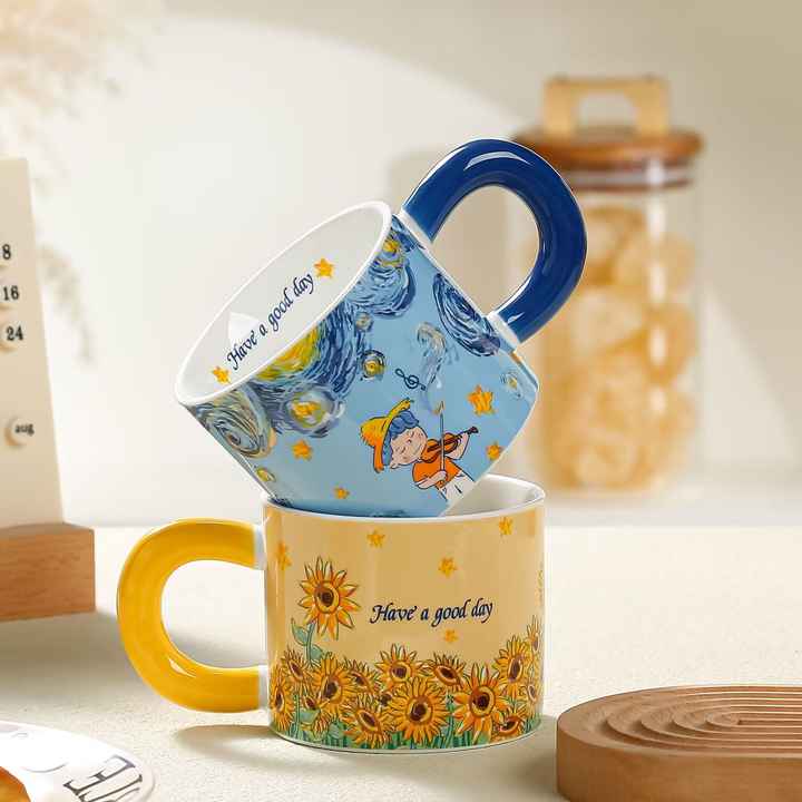 TAZA DE CERAMICA HAVE A GOOD DAY MOD# T2-23