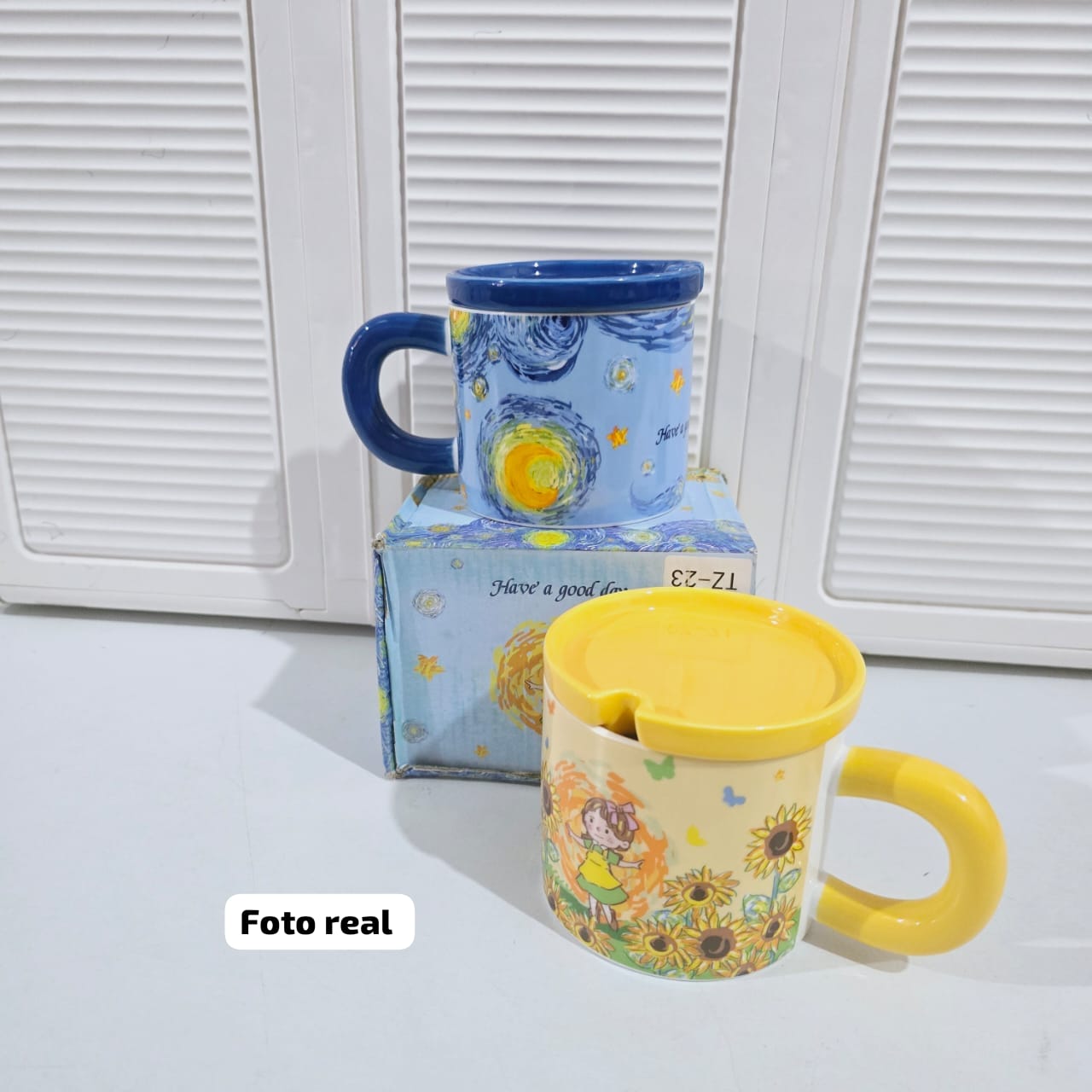 TAZA DE CERAMICA HAVE A GOOD DAY MOD# T2-23