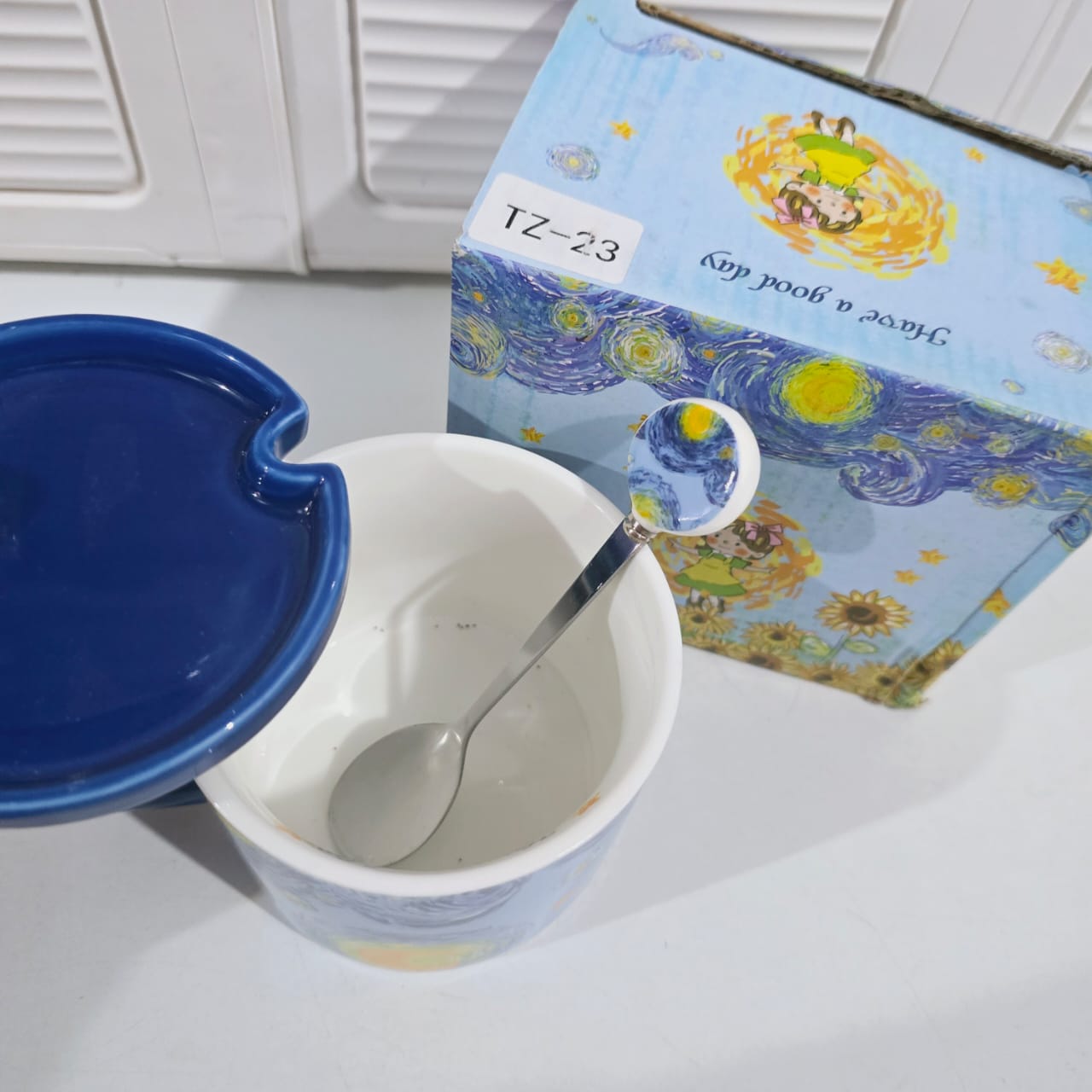 TAZA DE CERAMICA HAVE A GOOD DAY MOD# T2-23