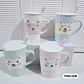 TAZA DE CERAMICA DISEÑO GATITO DE 350ML MOD# TZ-01 - Miniatura 1