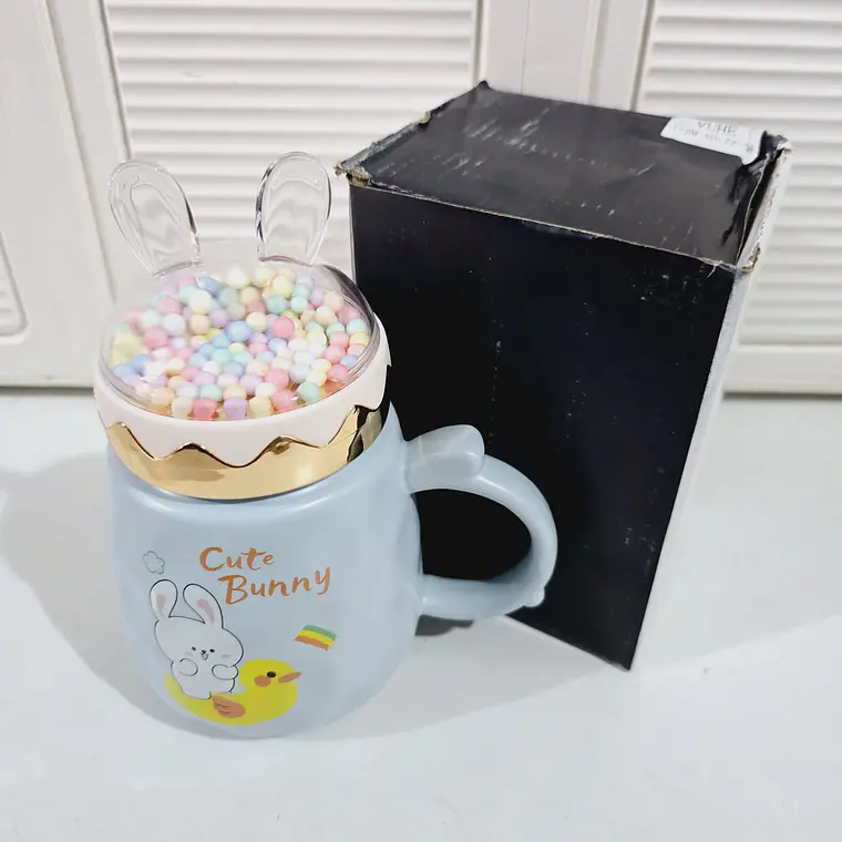 🐇TAZA DE CERAMICA CUTE BUNNY DE 400ML TZ-06 7