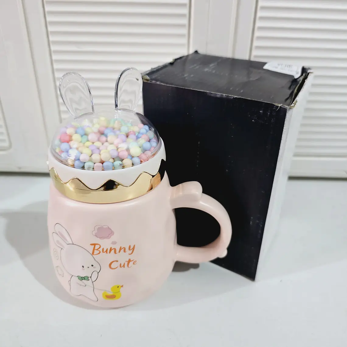 🐇TAZA DE CERAMICA CUTE BUNNY DE 400ML TZ-06 8