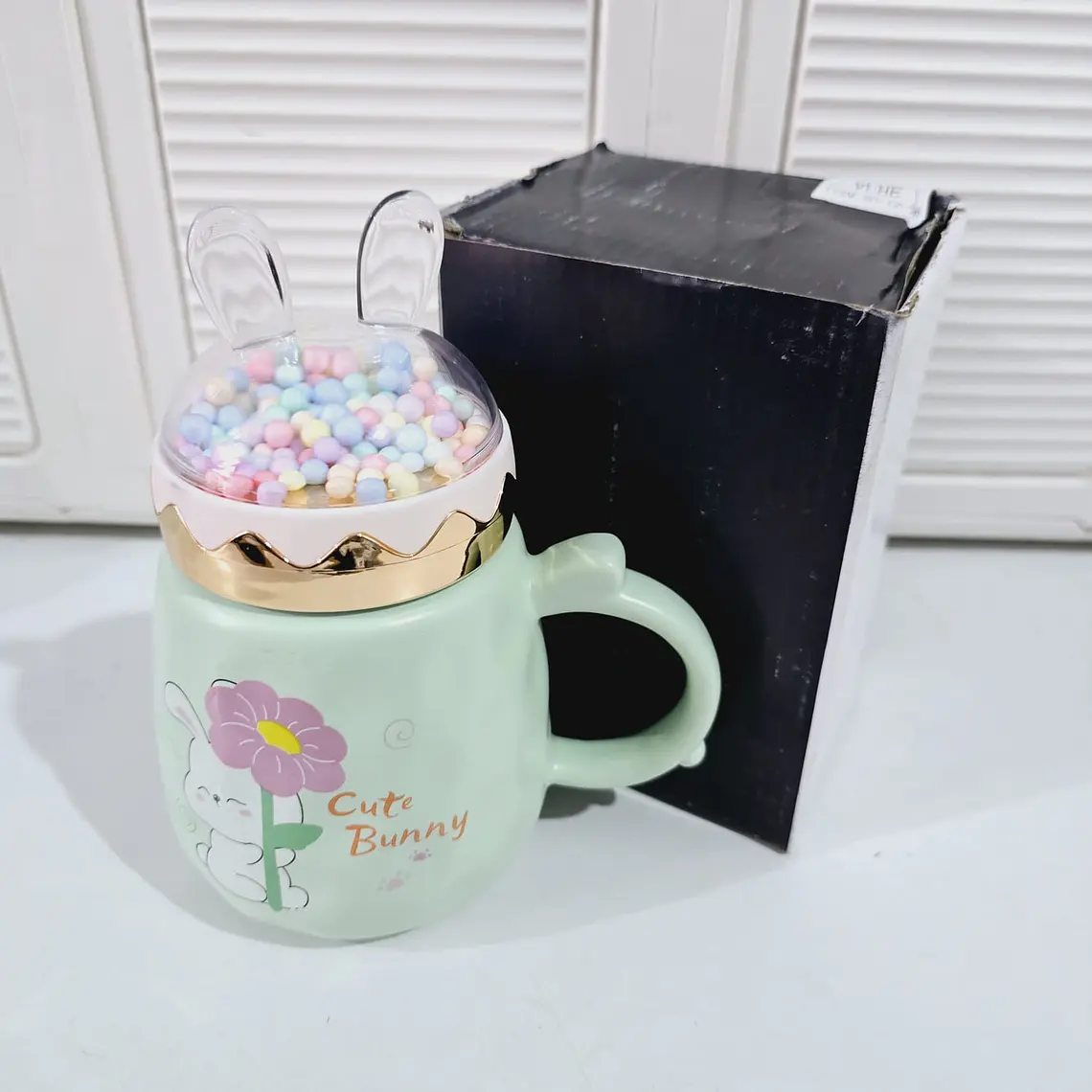 🐇TAZA DE CERAMICA CUTE BUNNY DE 400ML TZ-06 9