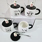 🐄TAZA DE CERAMICA DISEÑO VAQUITA DE 300ML MOD# TZ-28🐄 - Miniatura 4