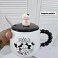 🐄TAZA DE CERAMICA DISEÑO VAQUITA DE 300ML MOD# TZ-28🐄 - Miniatura 10