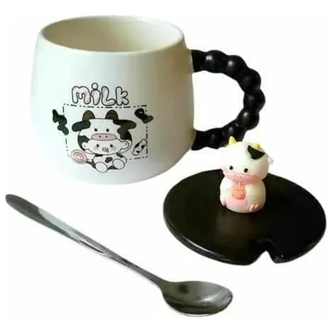 🐄TAZA DE CERAMICA DISEÑO VAQUITA DE 300ML MOD# TZ-28🐄 12