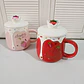 TAZA DE CERAMICA DISEÑO FRESAS 400ML MOD# TZ-16🍓 - Miniatura 4