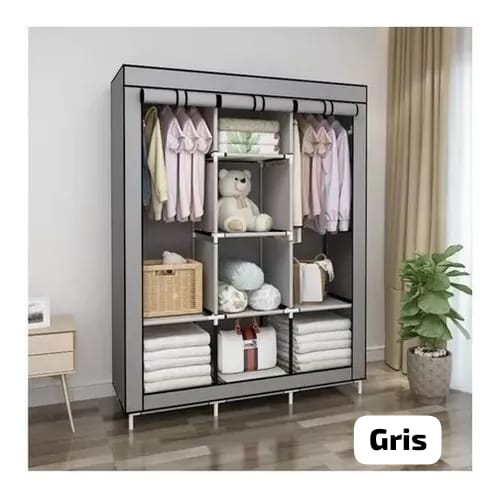 ORGANIZADOR ARMABLE PARA ROPA  PORTÁTIL MODELO#CLT