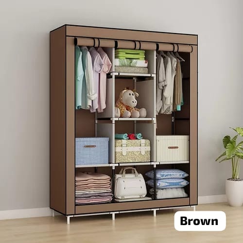 ORGANIZADOR ARMABLE PARA ROPA  PORTÁTIL MODELO#CLT