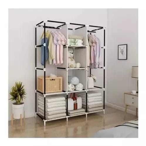 ORGANIZADOR ARMABLE PARA ROPA  PORTÁTIL MODELO#CLT