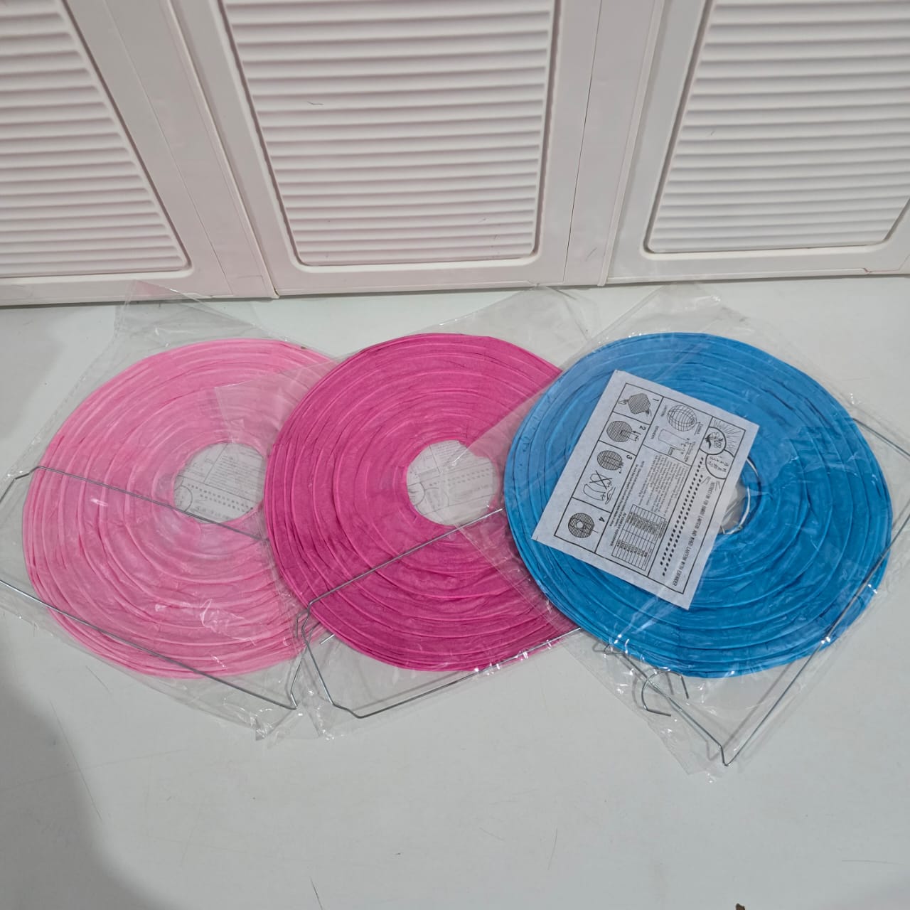 PAQ DE 10 LÁMPARAS/DE PAPEL CHINA PARA DECORACIÓN MOD# GR-90616