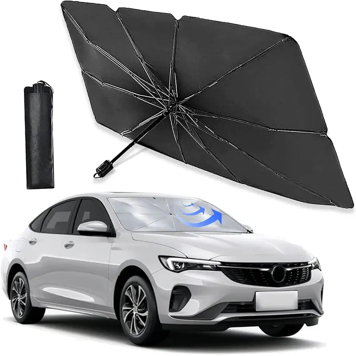 SOMBRILLA PARASOL PARA PARABRISAS DE COCHE MOD# 2768🚗 2