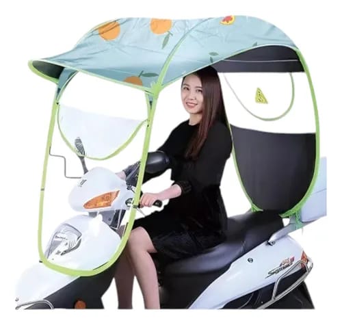☀️🌧️ TOLDO IMPERMEABLE PARA MOTO NUEVOS ESTAMPADOS 🛵 MOD# CWX-5261 REINGRESO