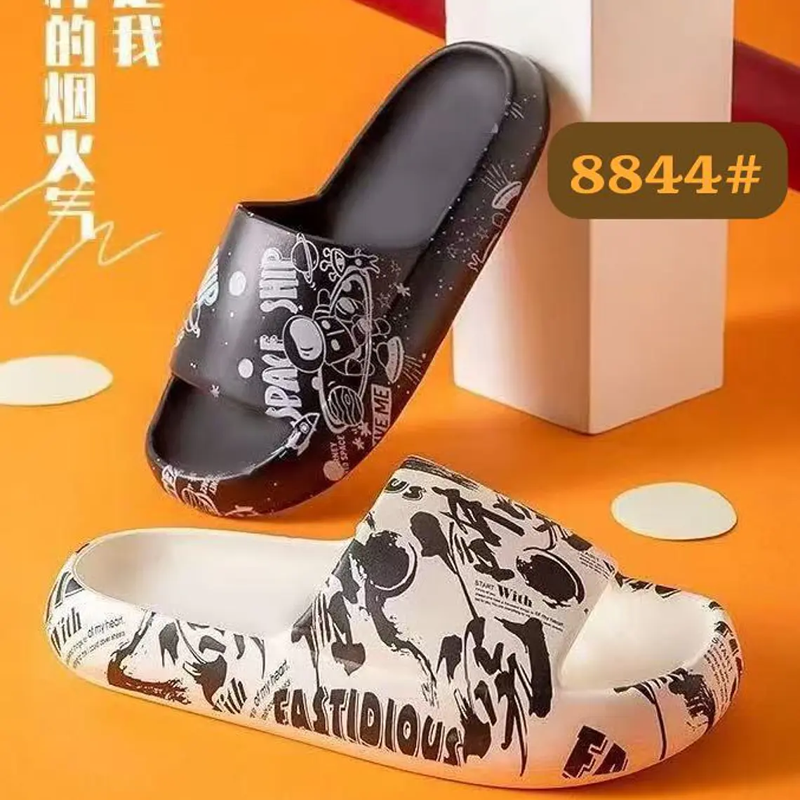SANDALIAS DISEÑO ASTRONAUTA Y ESPACIO MOD# 8844 🚀🛰️ 1