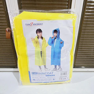  IMPERMEABLE INFANTIL EVA HGQ MODELO #TTN-062 (talla de 7 a 13 años)
