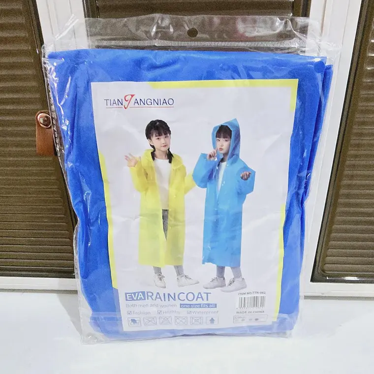  IMPERMEABLE INFANTIL EVA HGQ MODELO #TTN-062 (talla de 7 a 13 años) 3