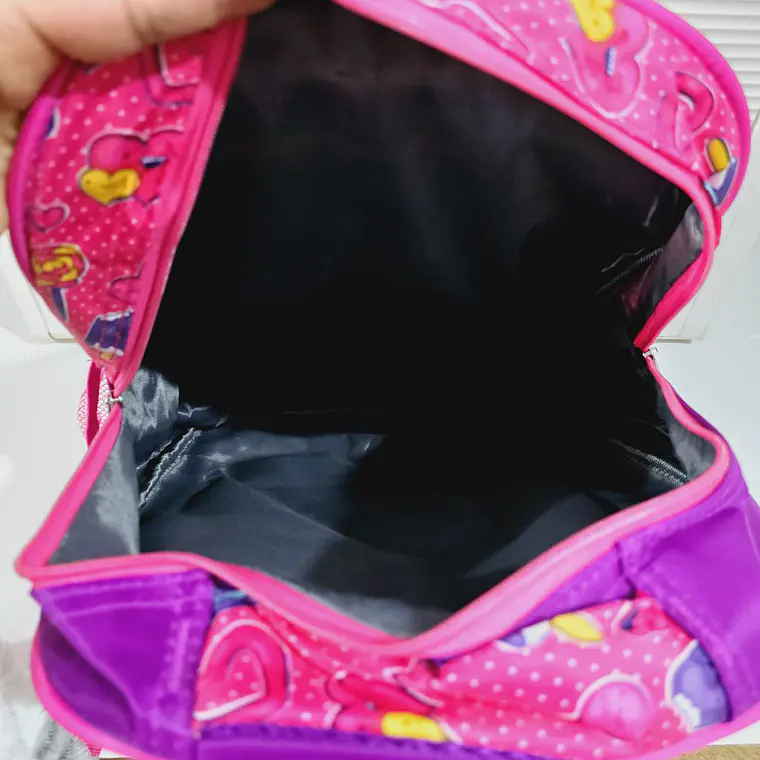 COMBO DE 3 PZ /CON LUZ LED MOCHILA PRIMARIA ADAPTABLE AL CARRITO MOD# 4-6XX 16