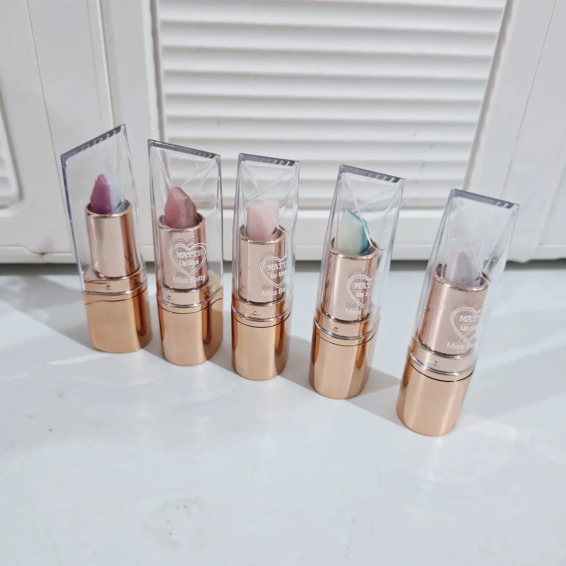 PAQ. DE 3 LIPSTICK MATE MOD# K3338💋💄 3